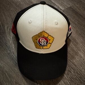 Padres 2023 Korean Heritage San Diego Padres Cap